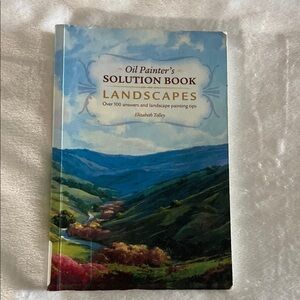 Elizabeth Tolley Oil Painter's Guide to Landscapes - Blue and Green Cover
